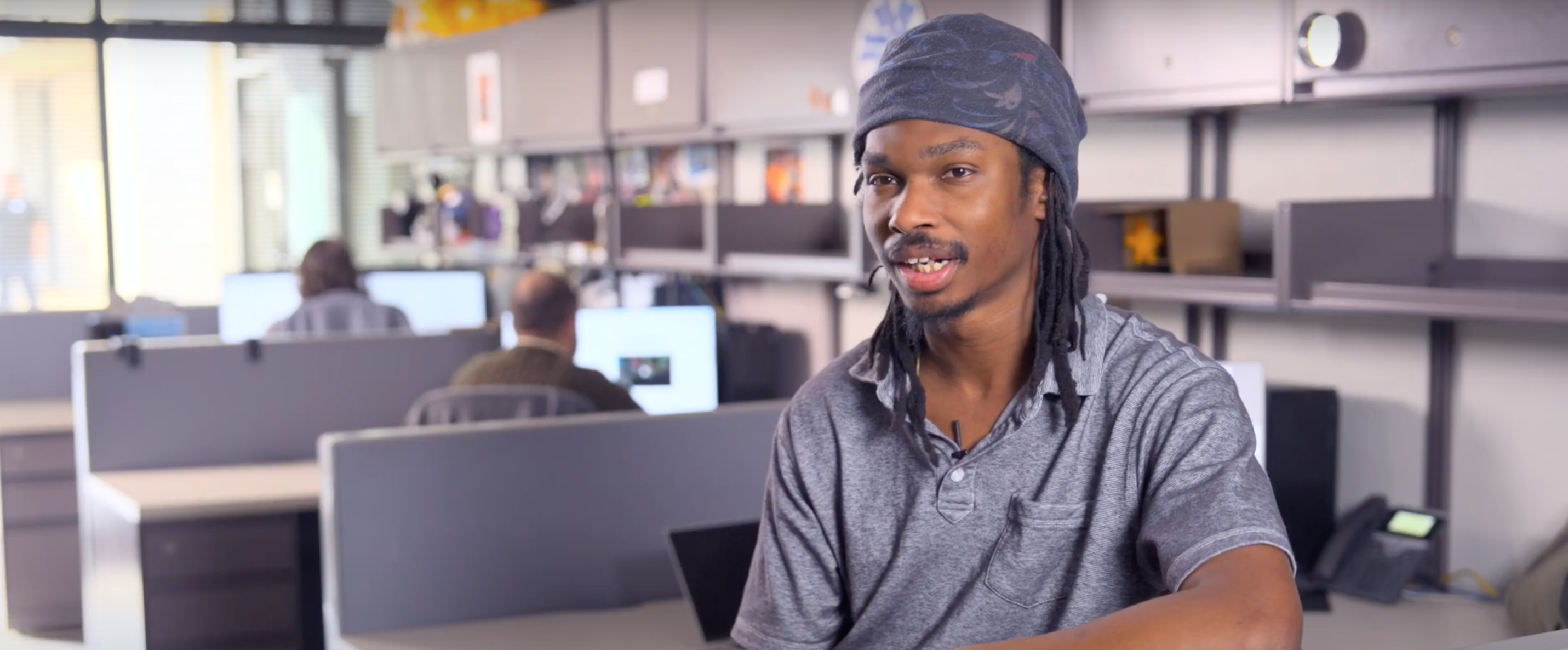 Austin video interview.