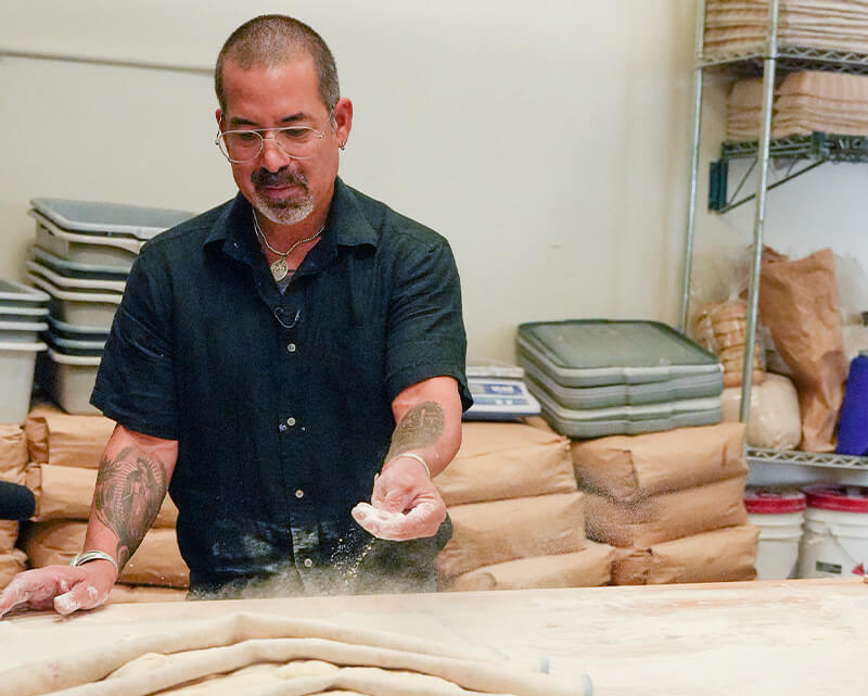 Don Guerra at Barrio Bread in Tucson.